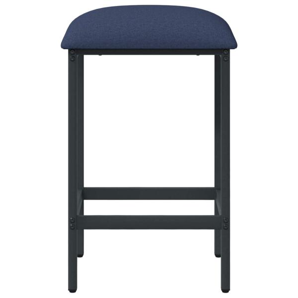 Barhocker Blau 40 x 32 x 74 cm Holzwerkstoff