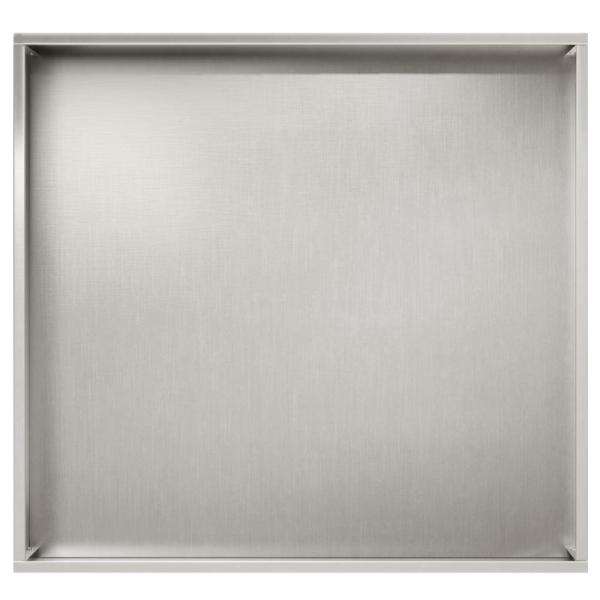 Garten-Pflanzgefäß Silber 50 x 50 x 49 cm Edelstahl