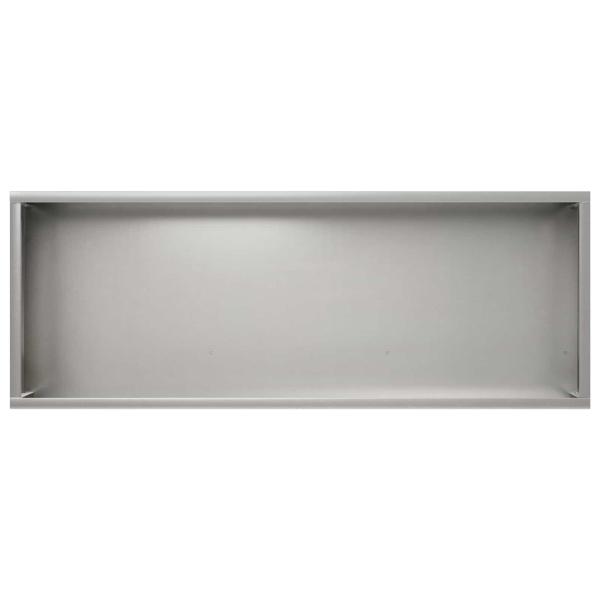 Garten-Pflanzgefäß Silber 80 x 30 x 49 cm Edelstahl