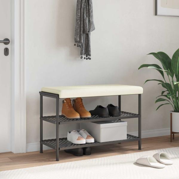 ARDEBO.de - Bankkissen Cord Creme Tiefe 35 cm