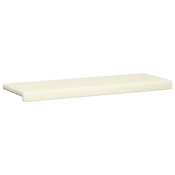 Bankkissen Cord Creme Tiefe 35 cm