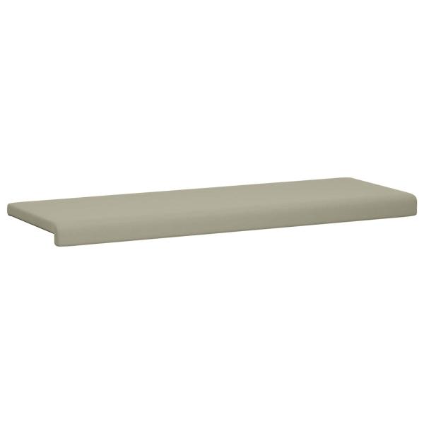 Bankkissen Strukturiertes Samt Sand Tiefe 35 cm