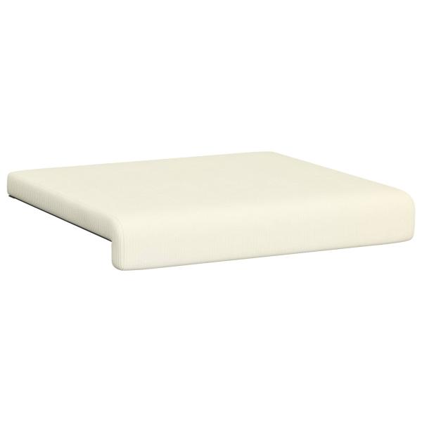 Bankkissen 2 stk. Cord Creme Tiefe 35 cm