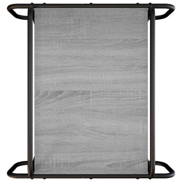 Couchtisch Grau Sonoma 50 x 50 x 51 cm Holzwerkstoff