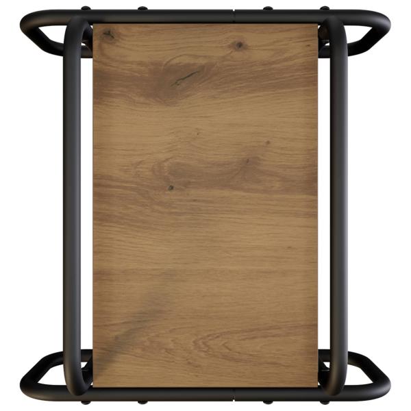 Couchtisch Artisan-Eiche 40 x 40 x 51 cm Holzwerkstoff