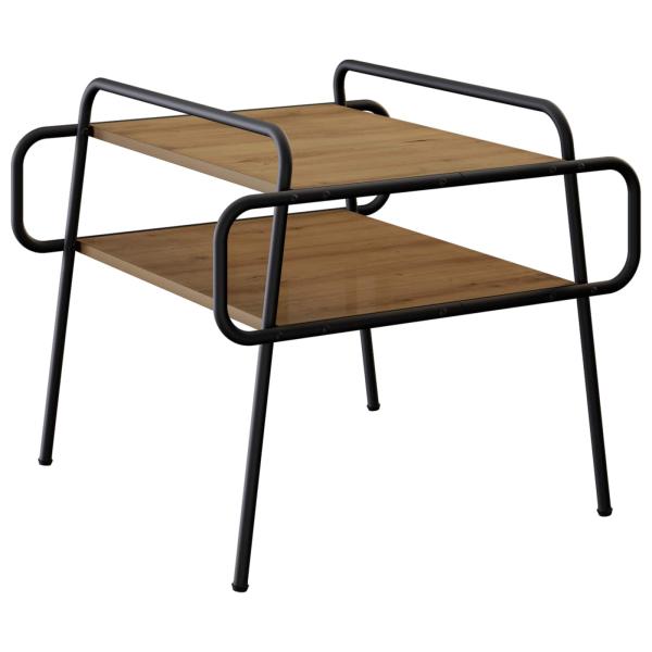 Couchtisch Artisan-Eiche 60 x 60 x 51 cm Holzwerkstoff