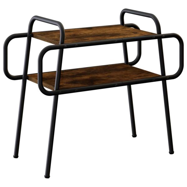 Couchtisch Geräucherte Eiche 60 x 30 x 51 cm Holzwerkstoff