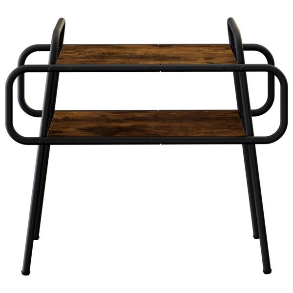 Couchtisch Geräucherte Eiche 60 x 30 x 51 cm Holzwerkstoff
