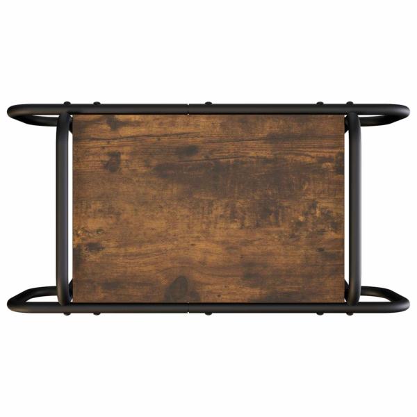 Couchtisch Geräucherte Eiche 60 x 30 x 51 cm Holzwerkstoff
