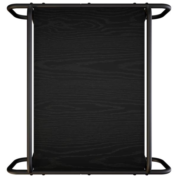 Couchtisch Schwarze Eiche 60 x 60 x 51 cm Holzwerkstoff