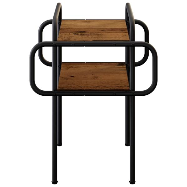 Couchtisch Altholz 40 x 40 x 51 cm Holzwerkstoff