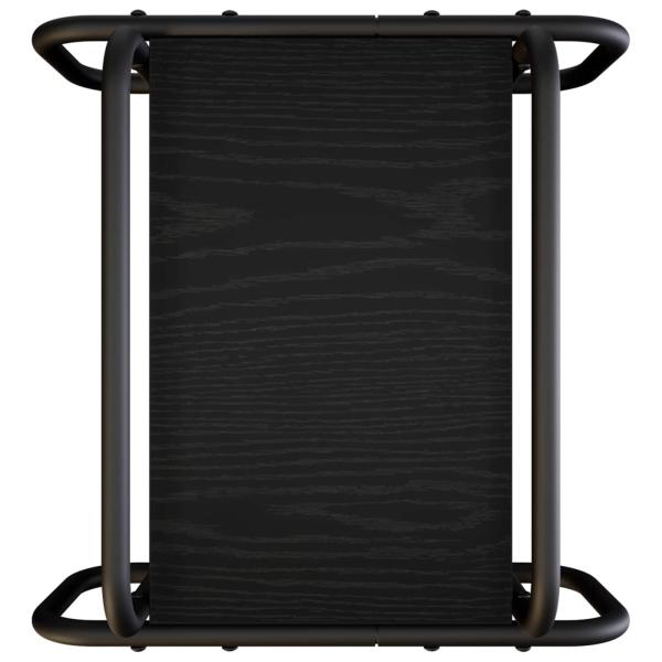 Couchtisch Schwarze Eiche 40 x 40 x 51 cm Holzwerkstoff