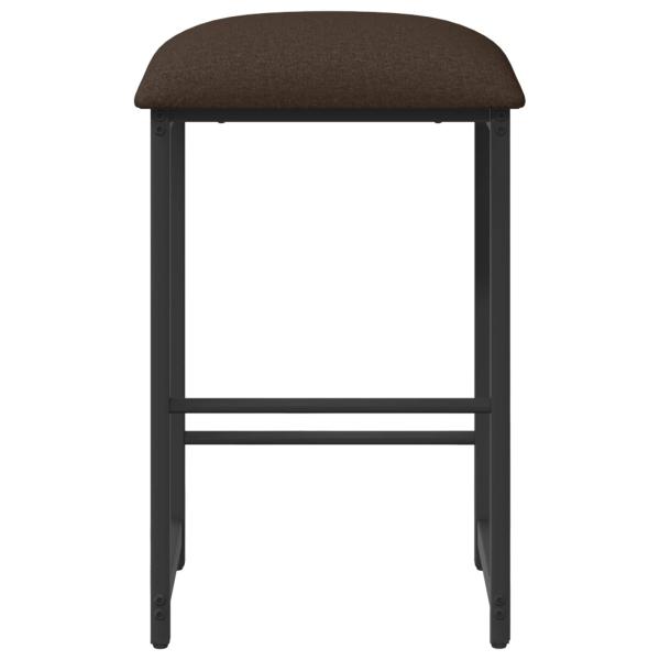 Barhocker Taupe 40 x 32 x 64 cm Holzwerkstoff