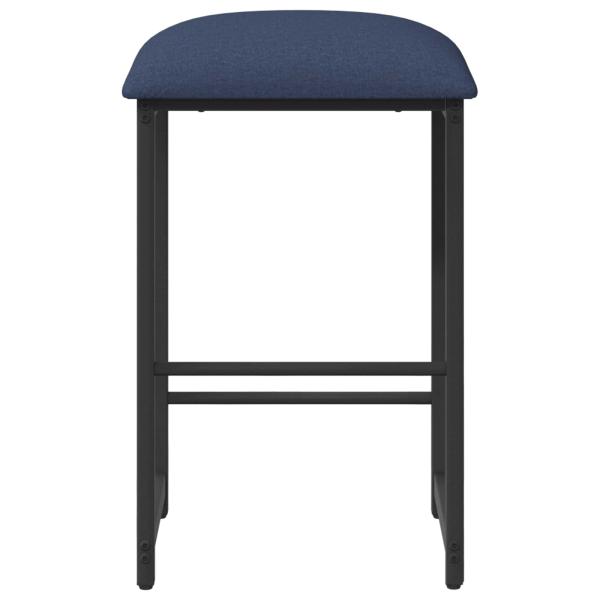 Barhocker Blau 40 x 32 x 74 cm Holzwerkstoff