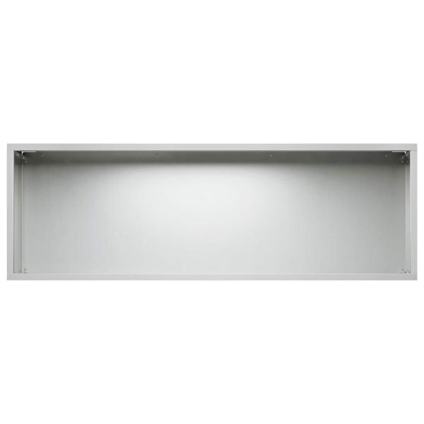 Garten-Pflanzgefäß 2 stk. Silber 60 x 20 x 20 cm