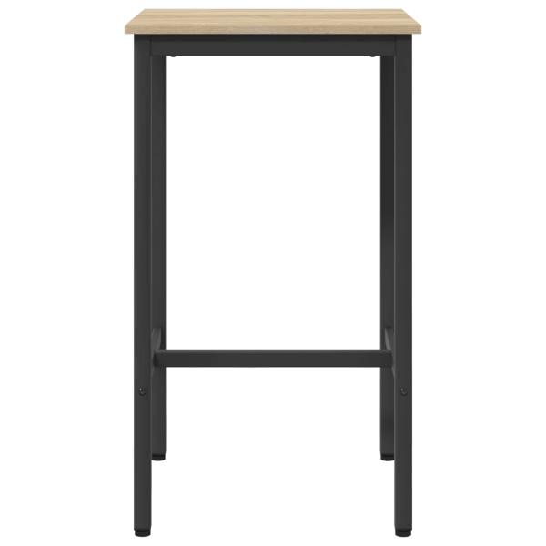 Bartisch 52 x 52 x 90 cm Holzwerkstoff Sonoma-Eiche