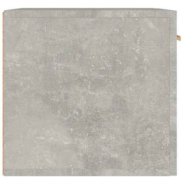 Wandschrank Betongrau 60x36,5x35 cm Holzwerkstoff