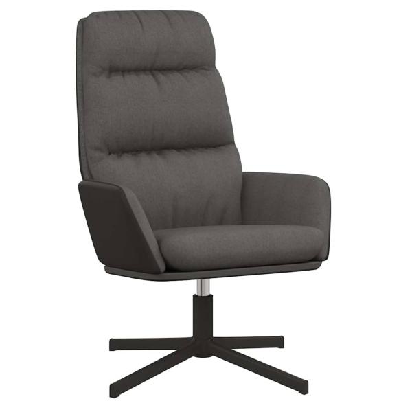 Relaxsessel Dunkelgrau Stoff