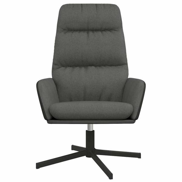 Relaxsessel Dunkelgrau Stoff