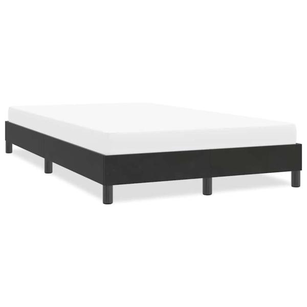 ARDEBO.de - Bettgestell ohne Matratze Schwarz 120x220 cm Samt