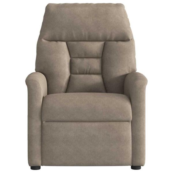 Relaxsessel Taupe Mikrofasergewebe
