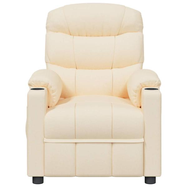 Relaxsessel Creme Stoff