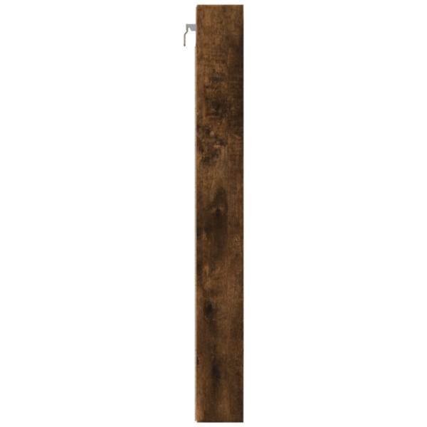 Vitrinenschrank R?uchereiche 100x8,5x75 cm Holzwerkstoff