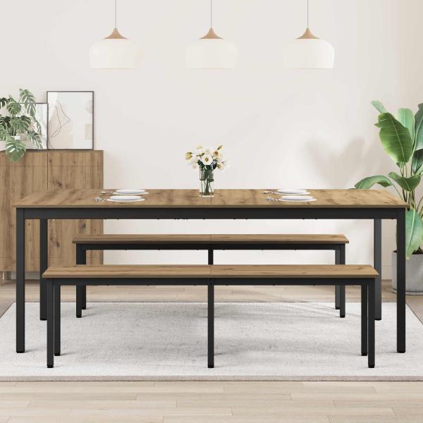 Esstische 200 x 100 x 75 cm Holzwerkstoff Rechteckig