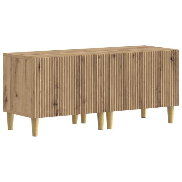 3-teiliges LED TV Regal ARNHEM 3 stk. Artisan-Eiche