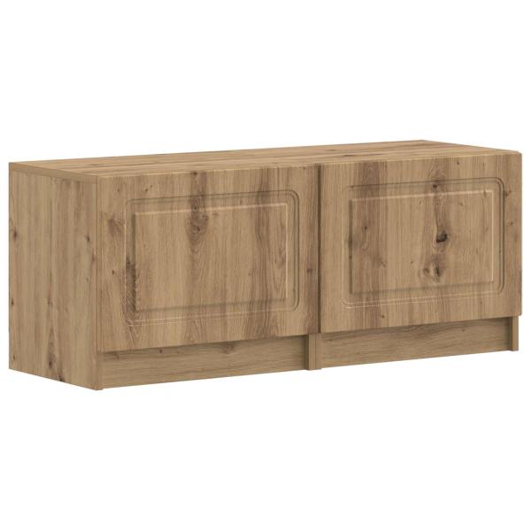 LED-TV-Schrank UTRECHT 3 stk. Artisan-Eiche Holzwerkstoff