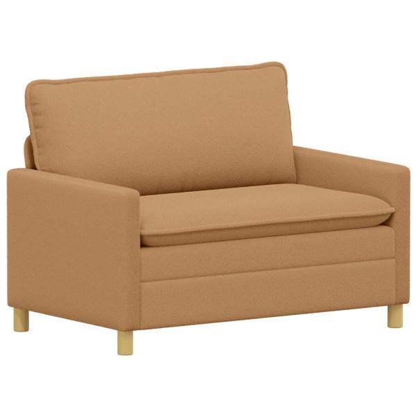 Sofa Set 2 stk. Beige Stoff