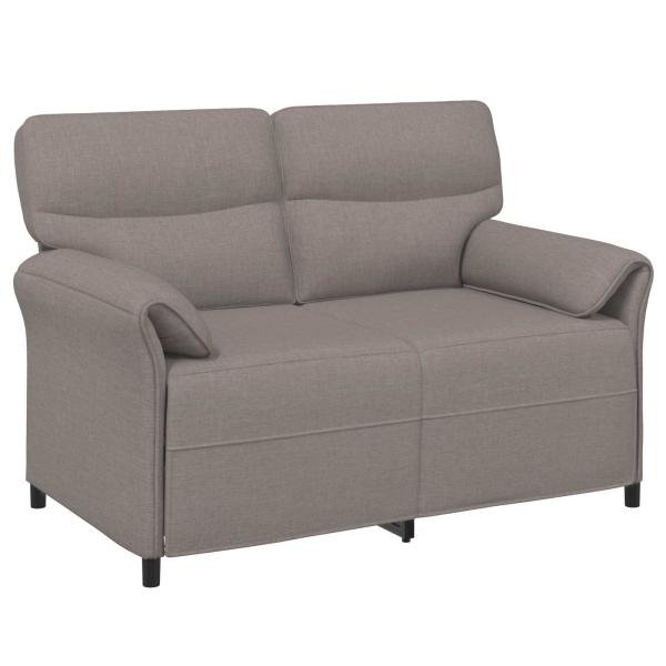 Sofa Set 2 stk. Taupe Stoff