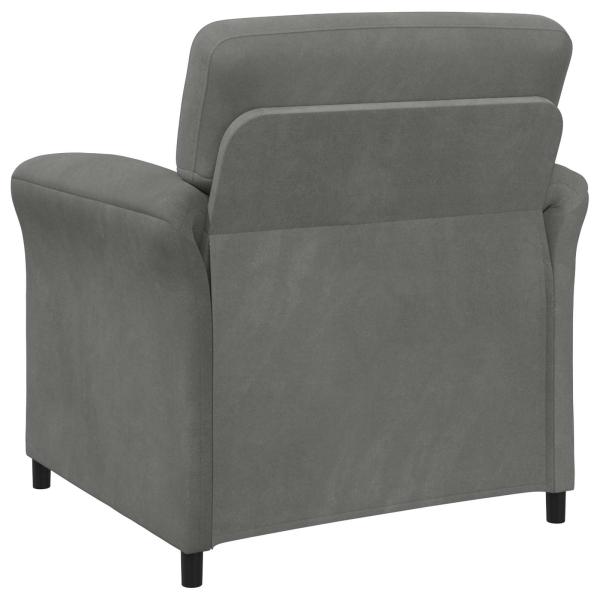 Sofa Set 2 stk. Dunkelgrau Samt