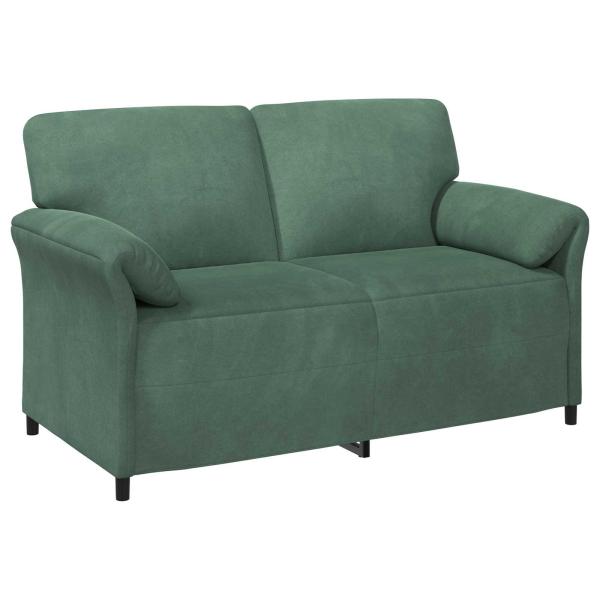 Sofa Set 2 stk. Meergrün Samt