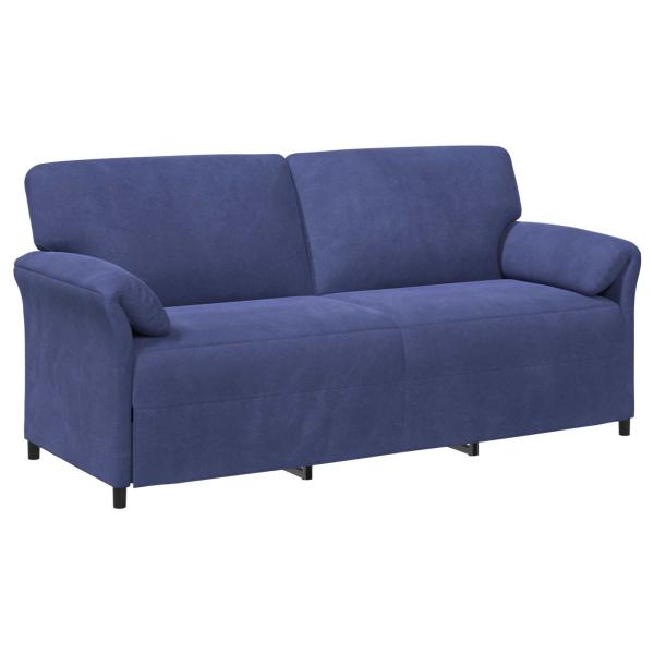 Sofa Set 2 stk. Polizeiblau Samt