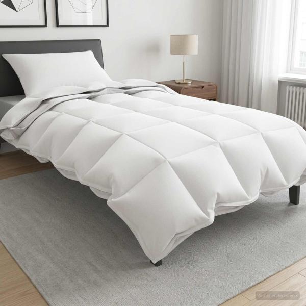 ARDEBO.de - Ganzjahres-Decken-Set 2 stk. 135 x 200 cm Für alle Jahreszeiten