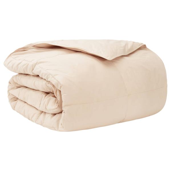 Bettwäsche-Set 2 stk. 260 x 220 cm Für alle Jahreszeiten Beige