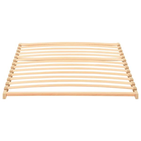 Bett-Lattenrost Braun 100 x 190 cm Massivholz Buche