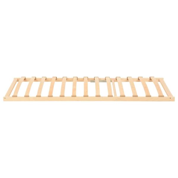 Bett-Lattenrost Braun 100 x 190 cm Massivholz Buche