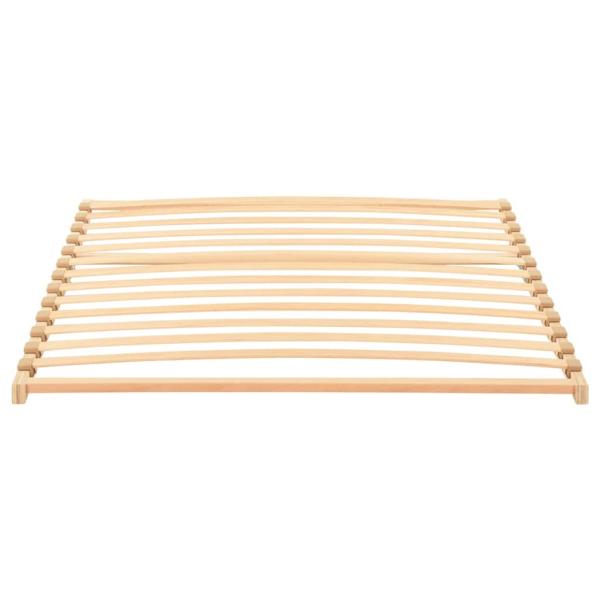 Bett-Lattenrost Braun 120 x 190 cm Massivholz Buche