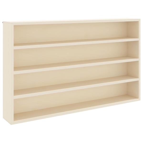 ARDEBO.de - Wanddisplay-Case Wandhalterung Beige 60 x 8,5 x 37 cm