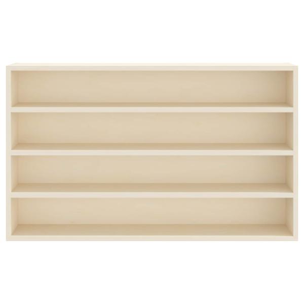 Wanddisplay-Case Wandhalterung Beige 60 x 8,5 x 37 cm
