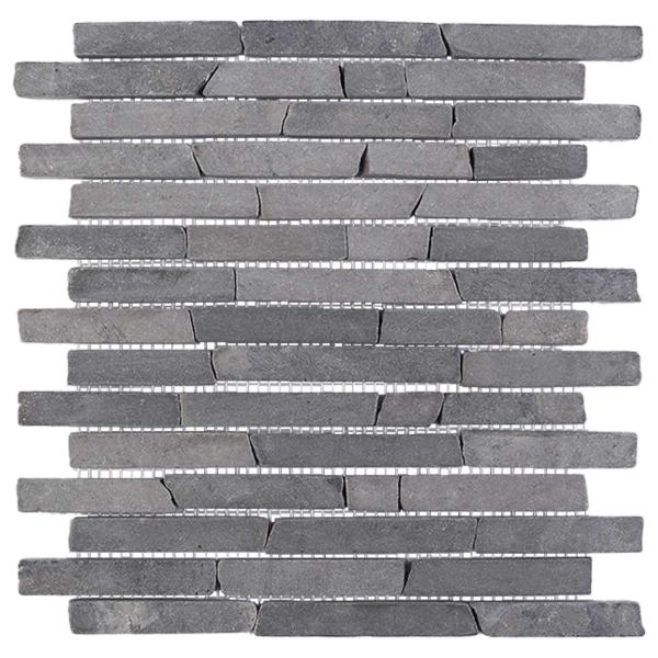 Mosaikfliesen Grau 30 x 30 cm Marmor
