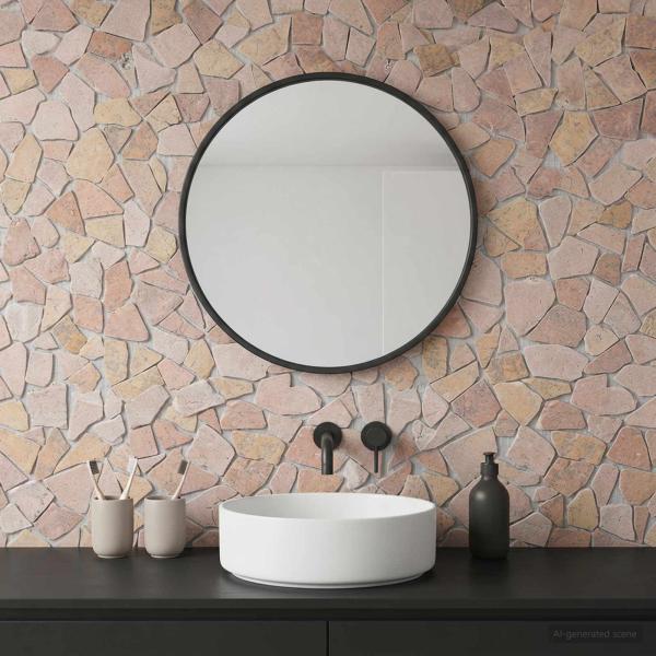ARDEBO.de - Mosaikfliesen Rot 30 x 30 cm Marmor