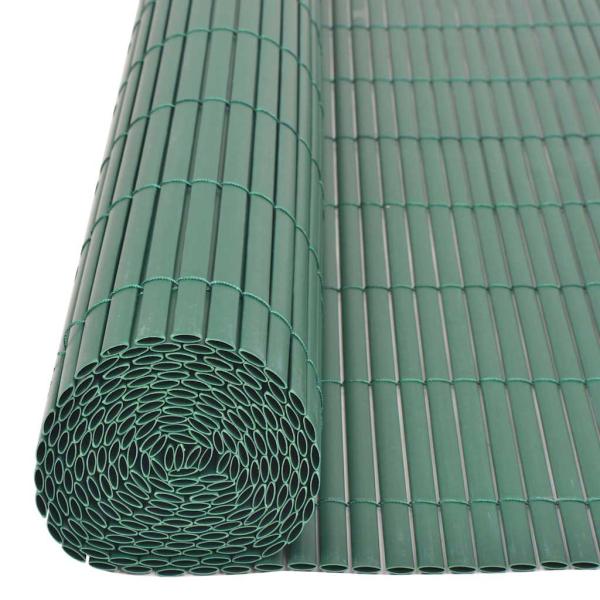 Gartenzaun Grün 150 x 300 cm PVC