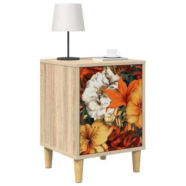 Nachttisch GENNEP 2 stk. Sonoma-Eiche 36 x 33 x 50 cm