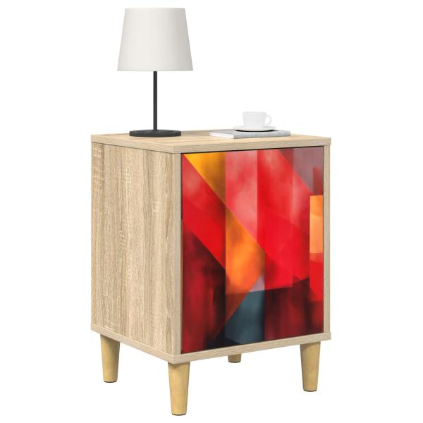 Nachttisch HEESCH 2 stk. Sonoma-Eiche 36 x 33 x 50 cm