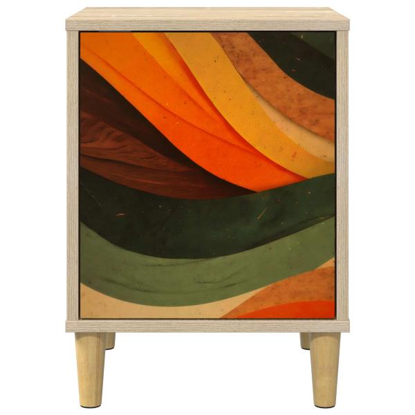 Nachttisch BONN Sonoma-Eiche 36 x 33 x 50 cm Holzwerkstoff