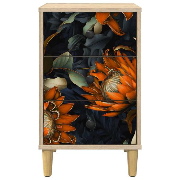 Nachttisch LOCHEM Sonoma-Eiche 36 x 33 x 60 cm Holzwerkstoff