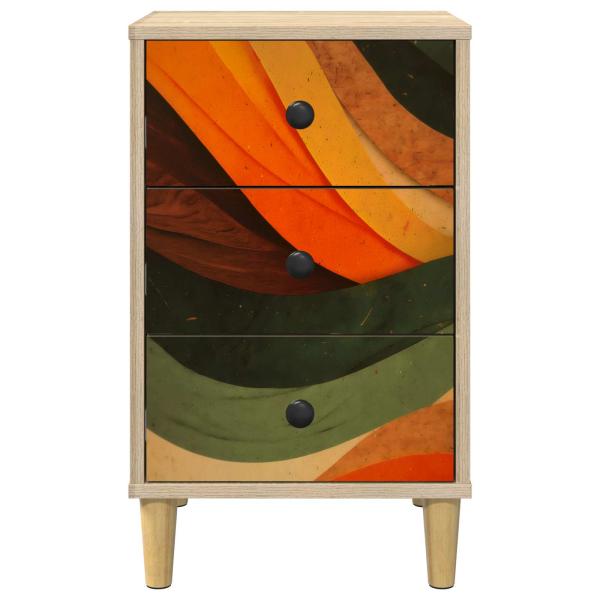 Nachttisch BONN Sonoma-Eiche 36 x 33 x 60 cm Holzwerkstoff